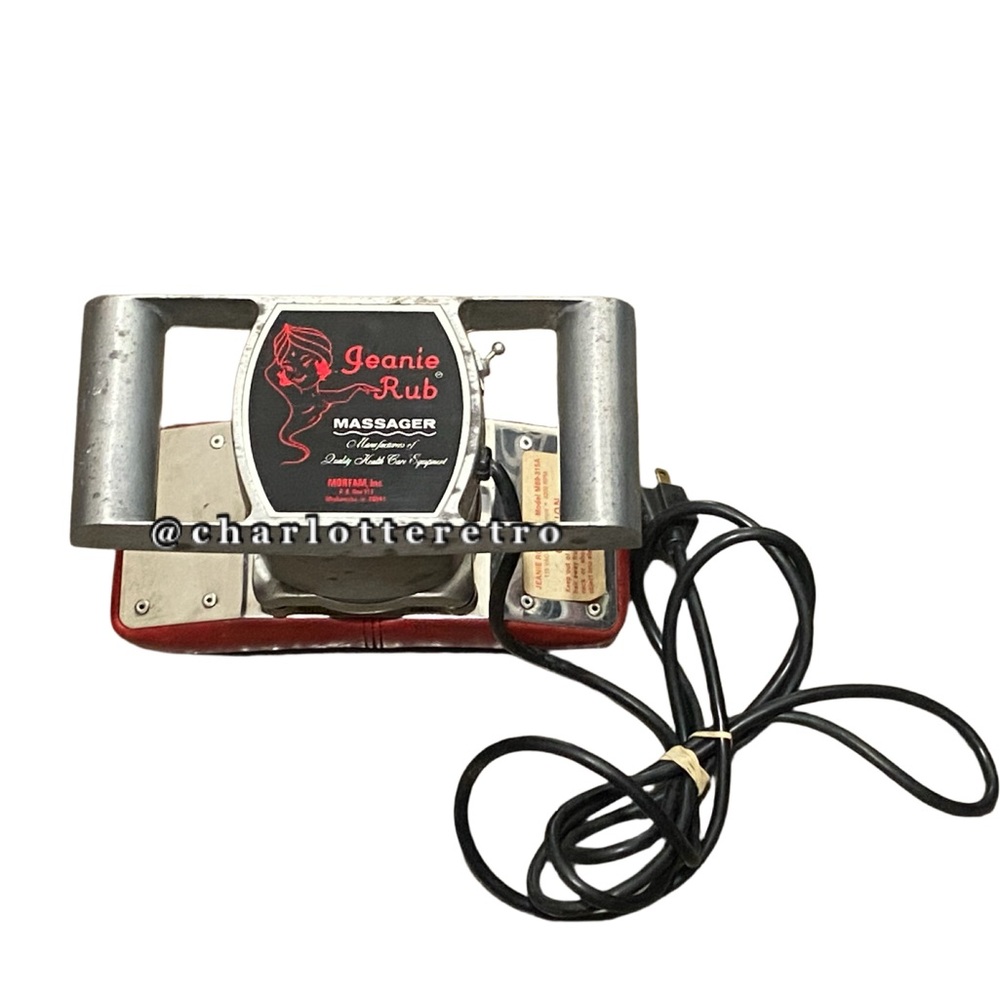 vtg Morfam | Jeanie Rub Single Speed Handheld Massager